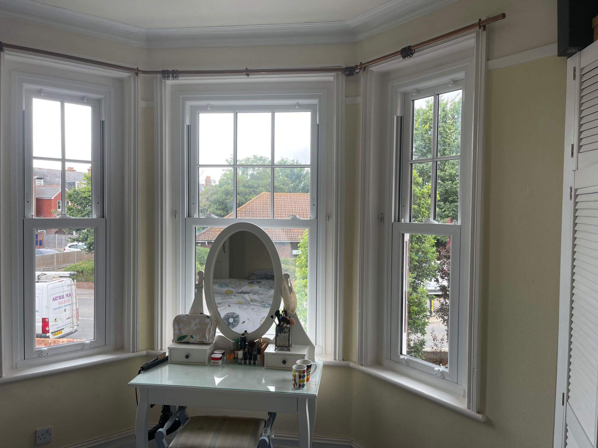 sash window from inside